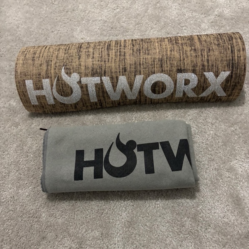 HOTWORX Yoga Mat and Towel Set